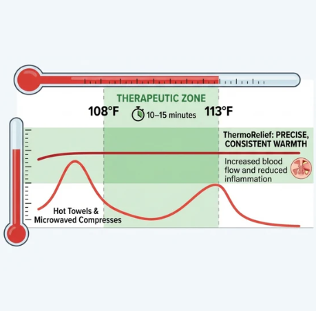 2. Mantiene la "zona terapéutica" exacta que necesitan tus senos paranasales.